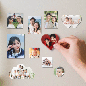 Personalized refrigerator magnets- Circle 4cm